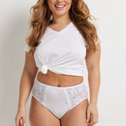 Daily Essentials Stretch Lace & Cotton Full Brief (219)