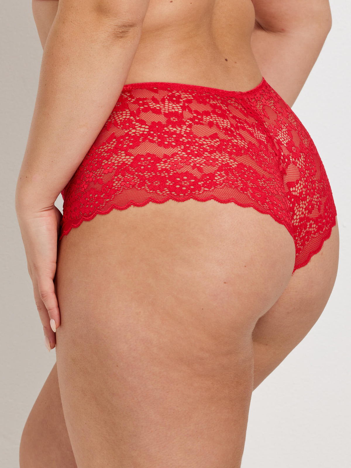 Kayser Lingerie - Be Free Lace Short in Lollypop Red