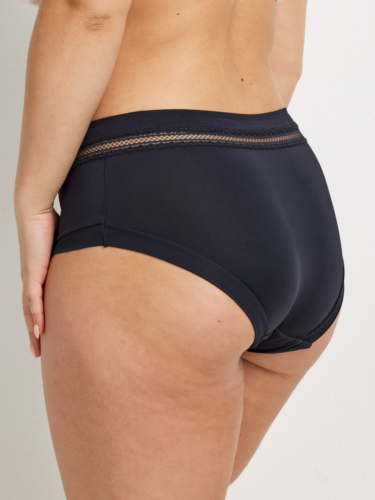 Insanely Comfy Full Brief in Black by Kayser Lingerie