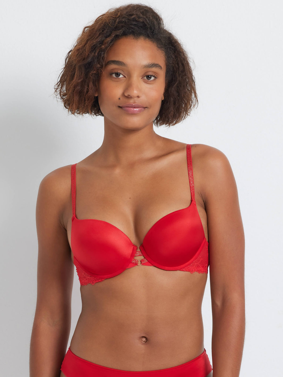 Bombshell Super Boost Bra in Salsa Red by Kayser Lingerie