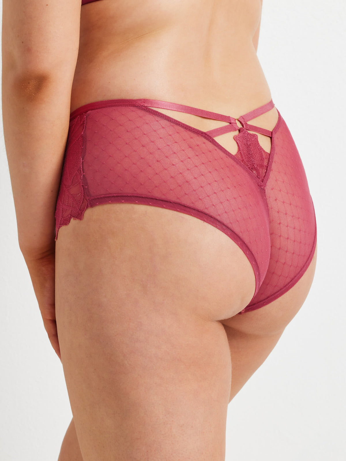 After Dark Frenchy Lace Short in Spice - Kayser Lingerie