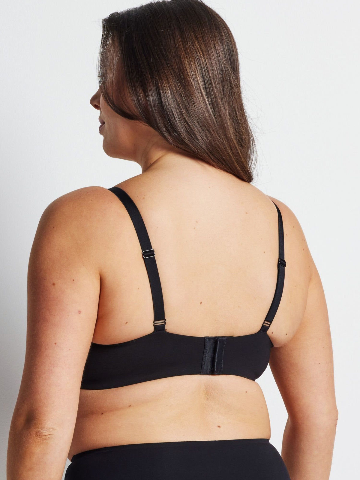 Hold Up Iconic Underwire Bra in Black by Kayser Lingerie Australia