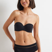 Insanely Comfy Mid Rise in Black by Kayser Lingerie