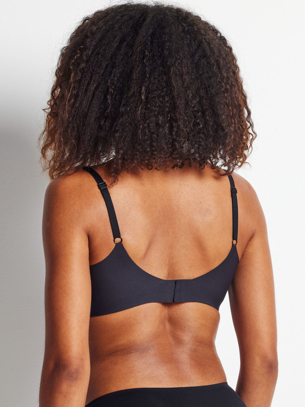 One Piece Wirefree Bra in Black by Kayser Lingerie