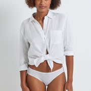 Pure Cotton White Bikini Underwear by Kayser Lingerie