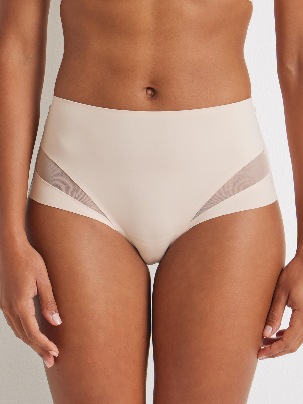 2 Pack Sleek & Smooth Full Brief in Black & Blush by Kayser Lingerie