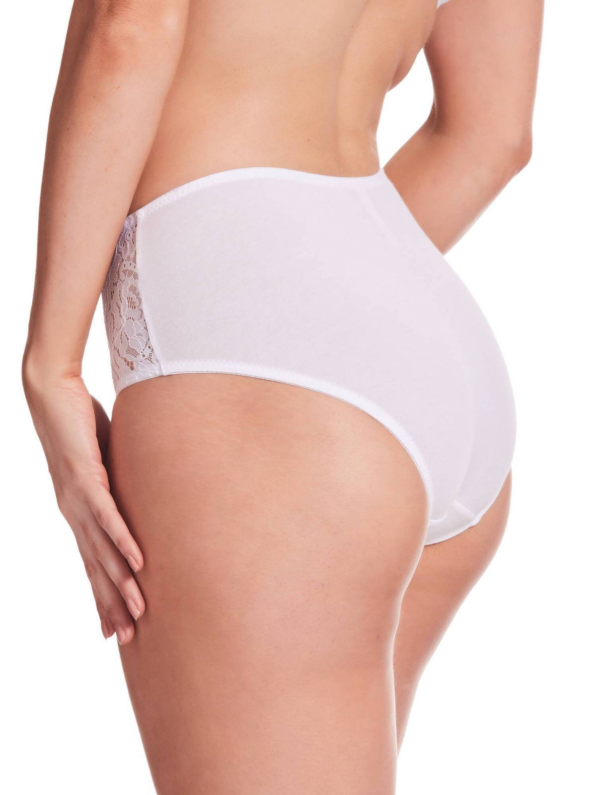 2 Pack Daily Essentials Stretch Lace & Cotton Full Brief (219)