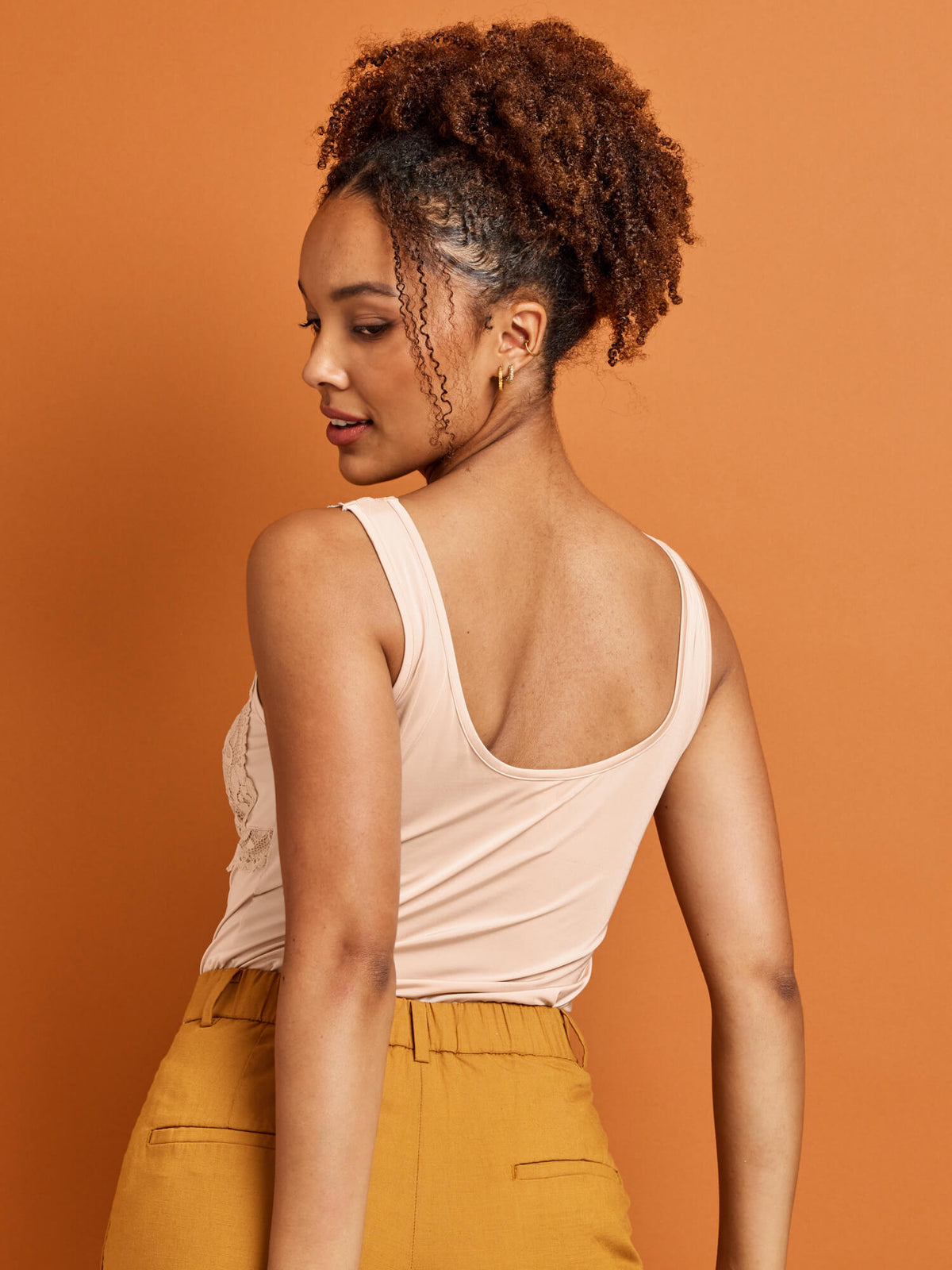 Daily Essentials Helen Micro & Heritage Lace Cami (465)