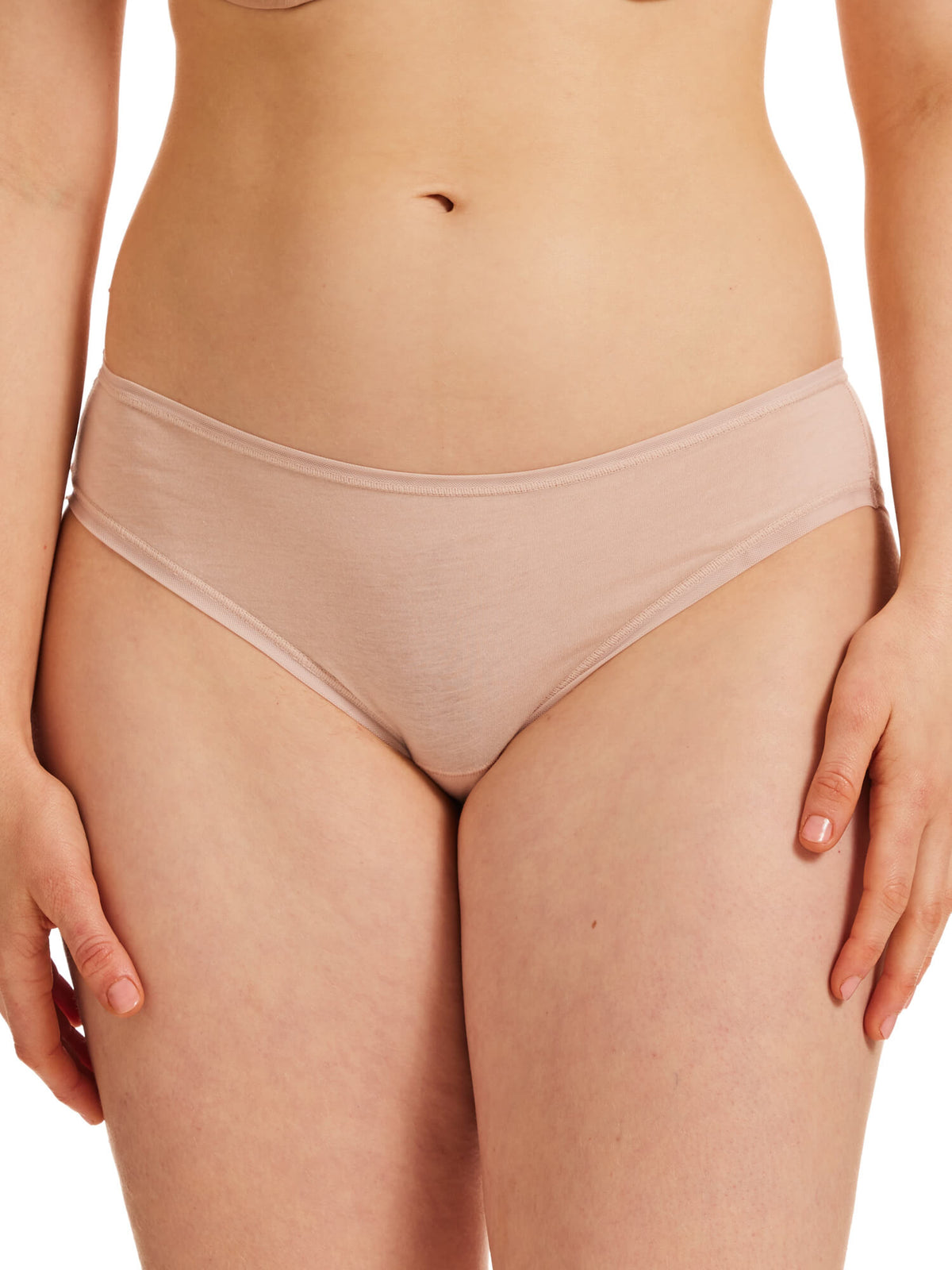 Pure Cotton Bikini Underwear in Nude by Kayser Lingerie