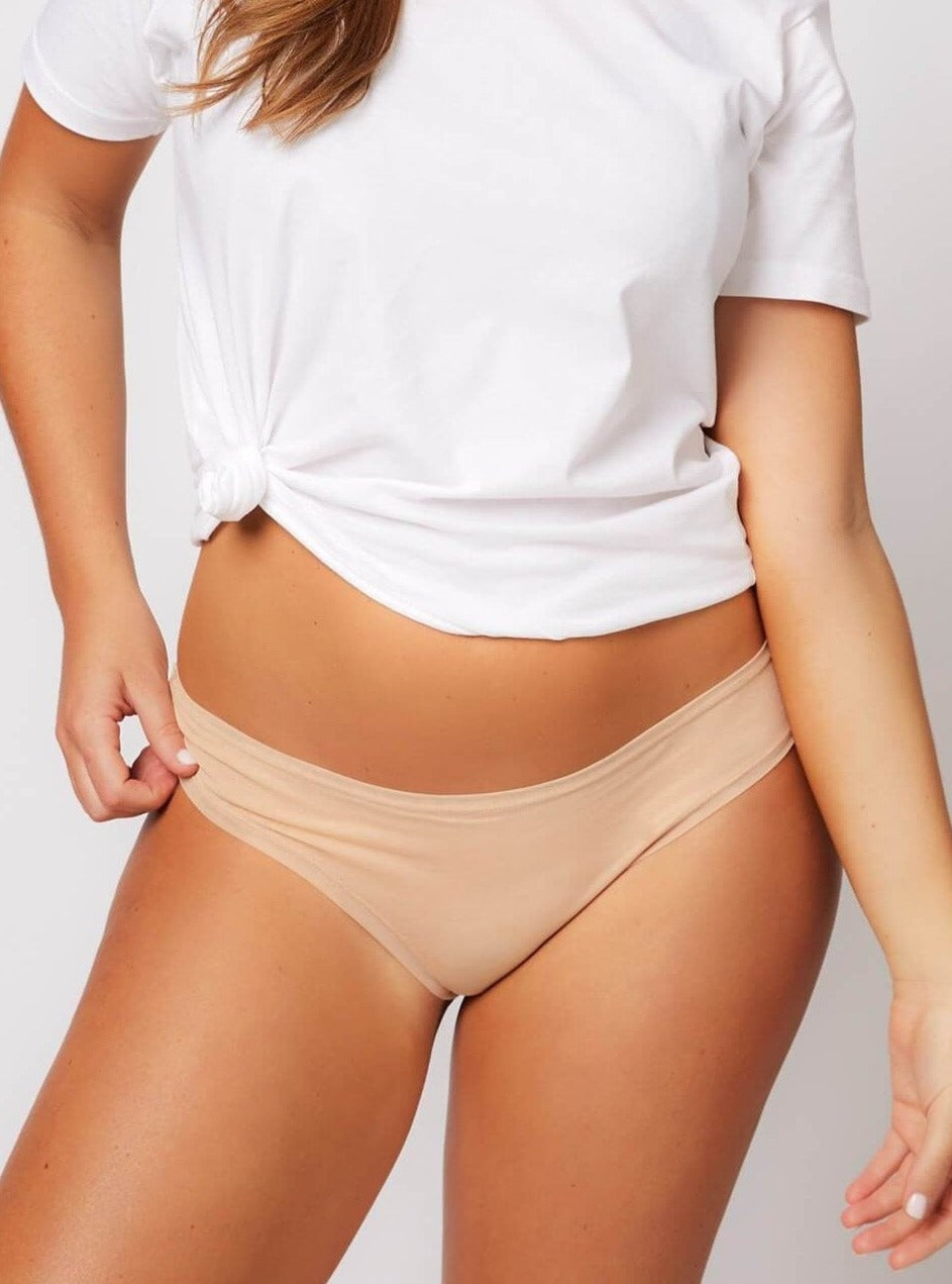 Front of Pure Cotton Nude Gee