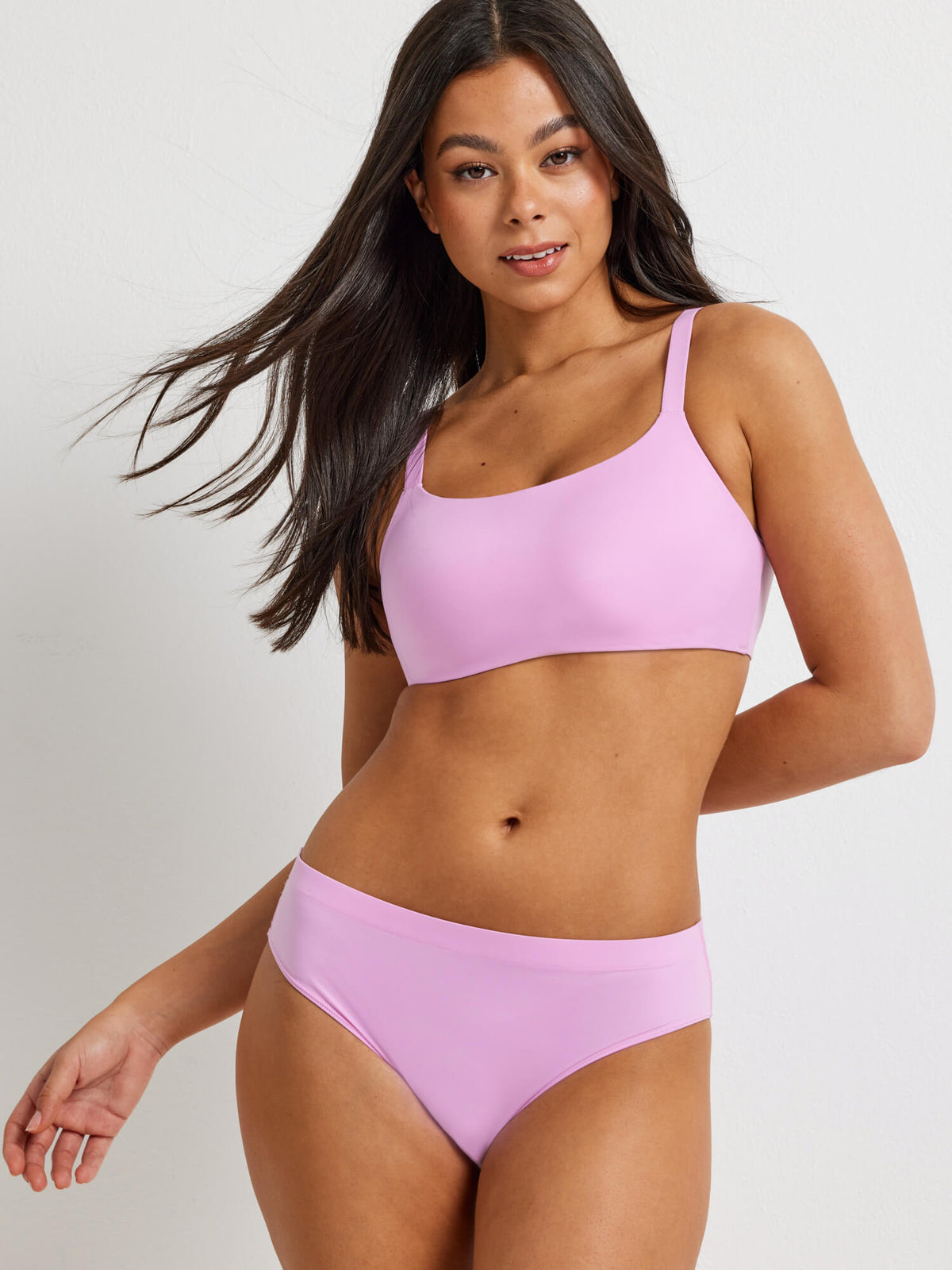 Kayser Lingerie - Alive Brazilian Bikini Underwear in Pink Lavendar