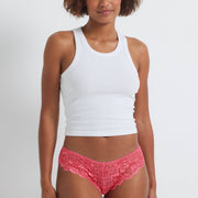 Brazilian Lace Bikini Underwear in Red Rouge by Kayser Lingerie