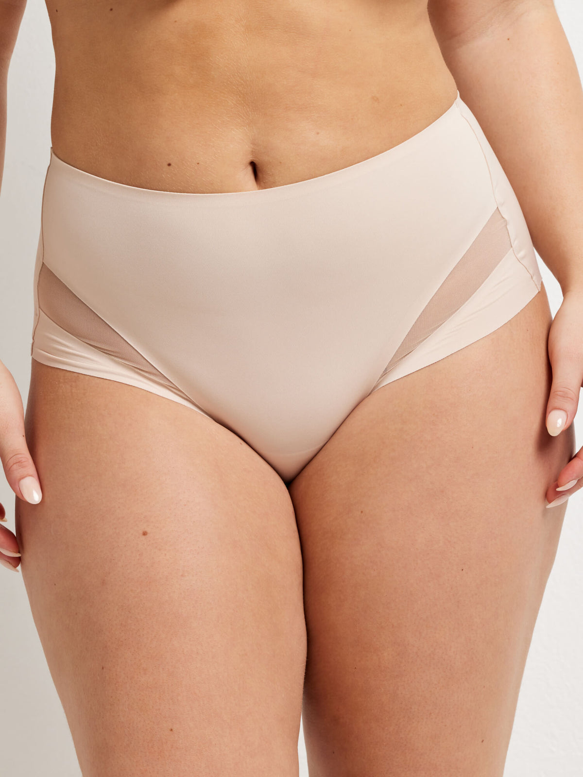 2 Pack Sleek &amp; Smooth Full Brief Underwear in Blush by Kayser Lingerie