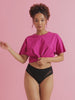 Sleek & Smooth High Cut Underwear in Black - Kayser Lingerie