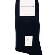 Ladies Plain Wool Blend Crew Sock