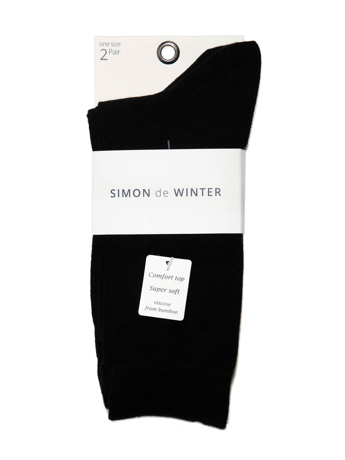 2 Pack Ladies Supersoft Comfort Socks