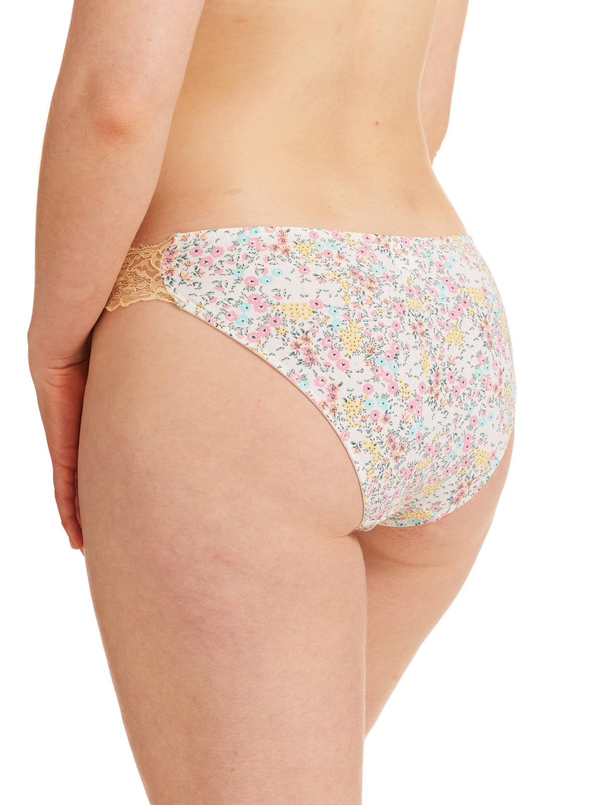 Be Sweet Tanga in Yellow Floral by Kayser Lingerie