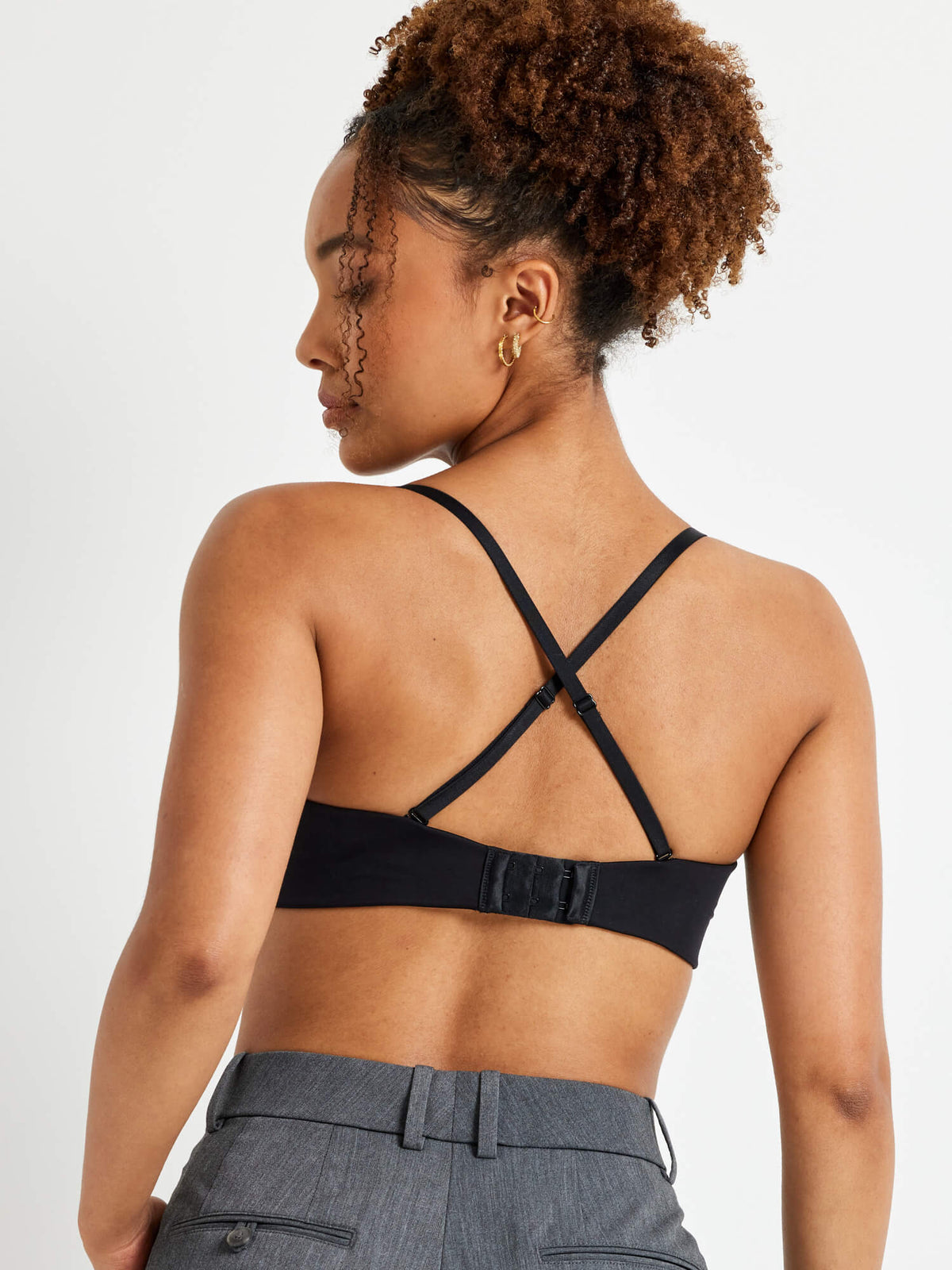 Nike strapless shop bra