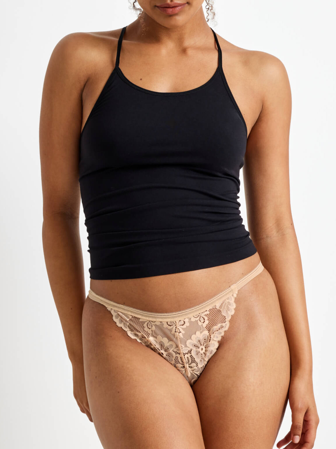 Brazilian String Gee in Rugby Tan by Kayser Lingerie