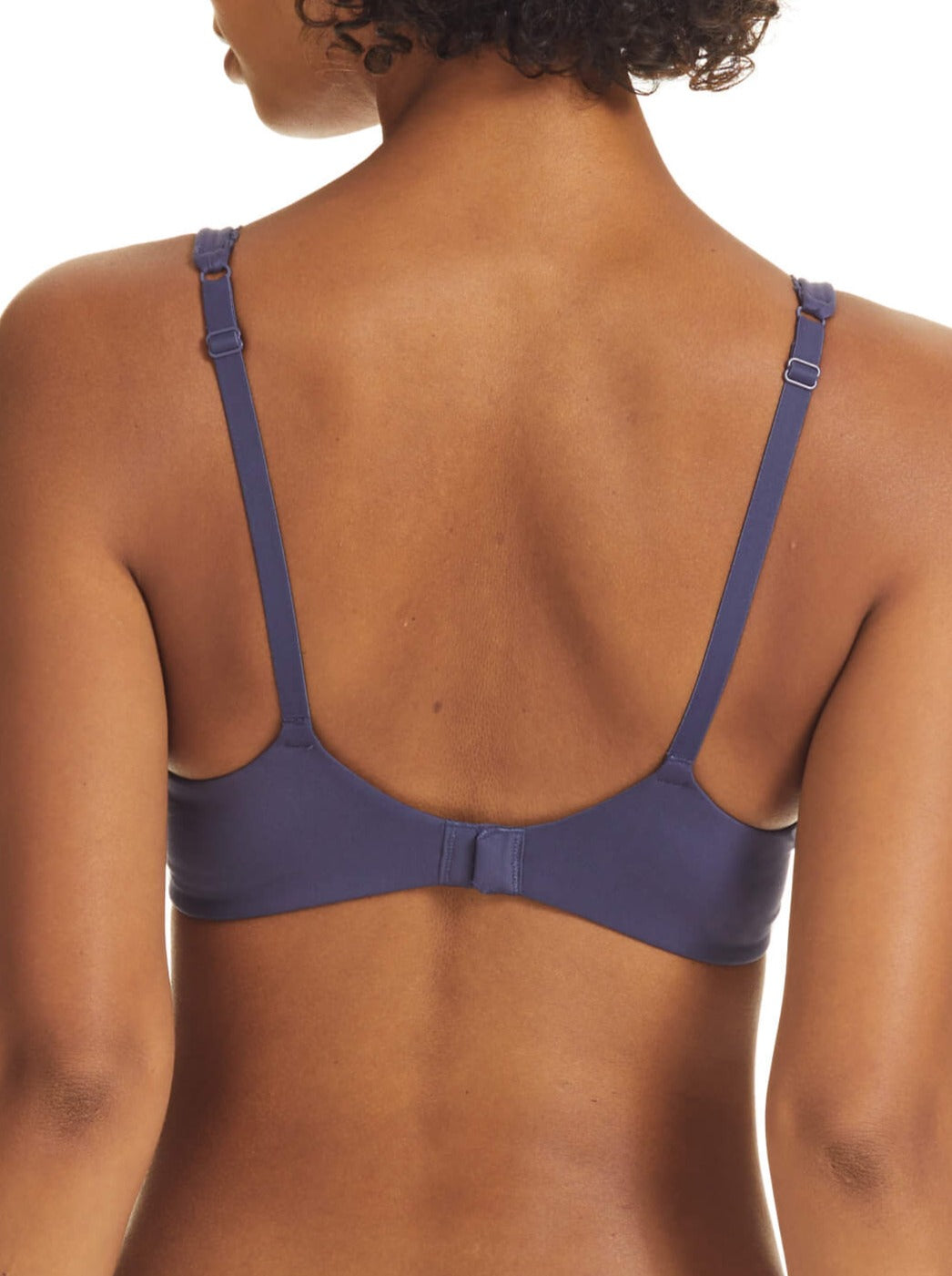 Comfort Lace Trim T-Shirt Bra in Charcoal by Kayser Lingerie